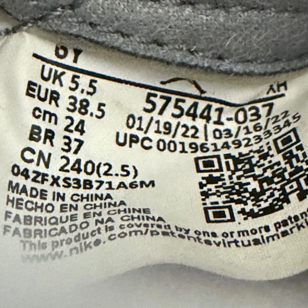 Nike Air‎ Jordan 1 Retro High OG Stealth 575441-037 6Y 7.5W